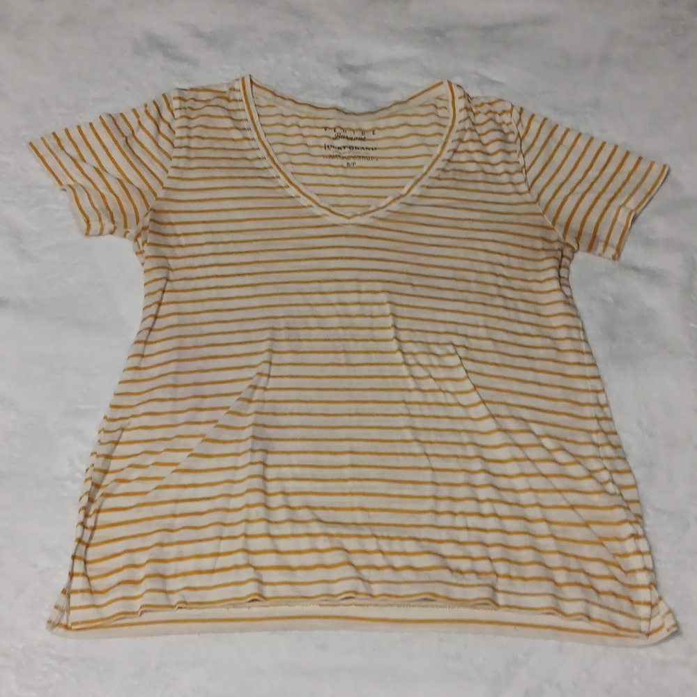 Lucky Brand Venice Burnout Tee